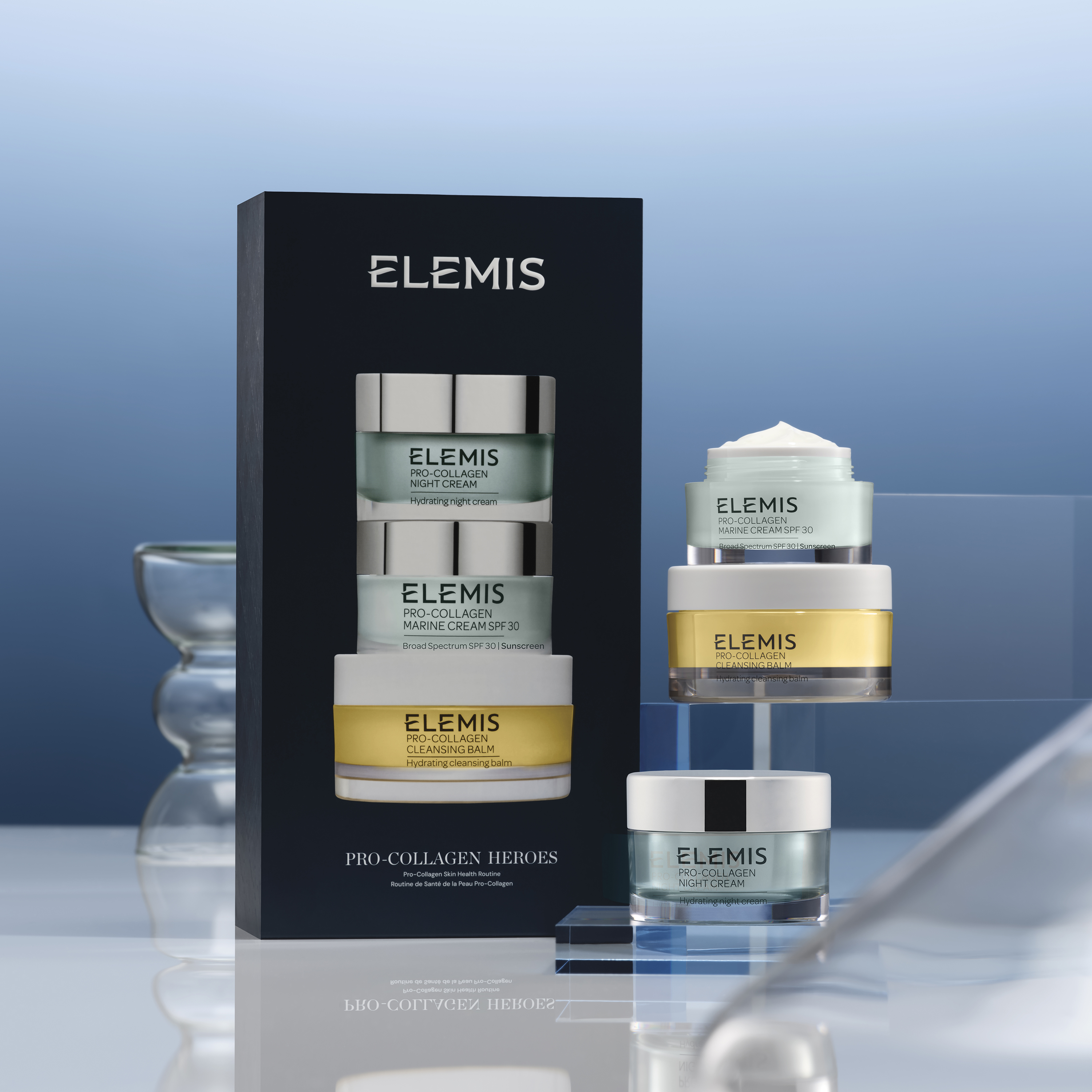 Легендарне тріо культових засобів Pro-Collagen ELEMIS Pro-Collagen Icons Collection